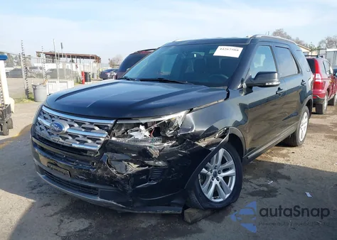 2018 Ford Explorer Xlt z USA, uszkodzony, nr VIN 1FM5K8D80JGB91342